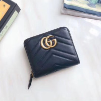 구찌 마몬트 카드지갑 474813 블랙