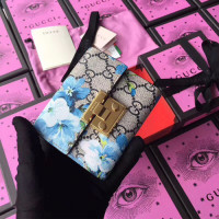 구찌 패드락 플랩 반지갑 453155 PVC