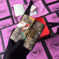 구찌 패드락 플랩 반지갑 453155 PVC