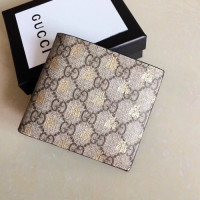 구찌 꿀벌 프린팅 반지갑 495055