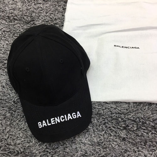 발렌시아가 신상 모자 B1207 블랙