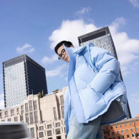 아미 남여공용 신상 패딩 AM33001 블루