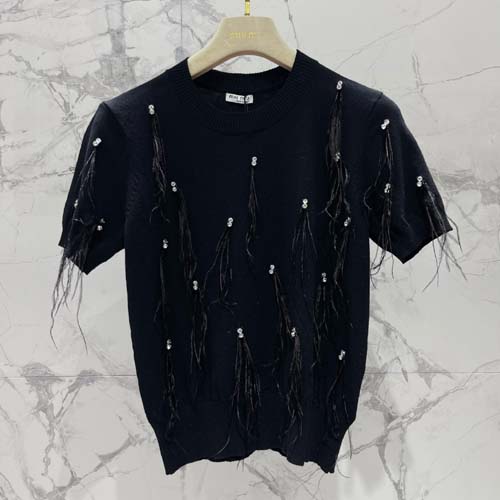 미우미우 여성용 반팔 MIU0063