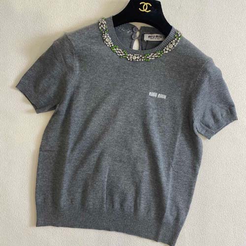 미우미우 여성용 반팔 MIU0048