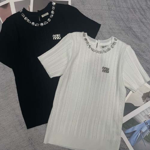 미우미우 여성용 반팔 MIU0020