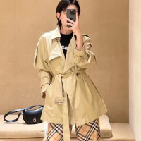 버버리 여성용 숏코트 BR24032 베이지