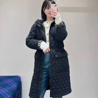 버버리 여성용 롱자켓  BR24014 블랙