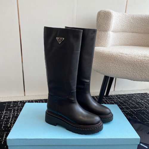 프라다신발 여성용 롱부츠 F0911