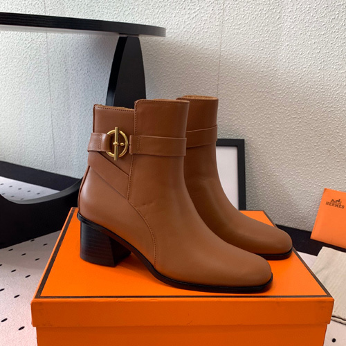 에르메스 여성용 앵글부츠 H35197 카멜